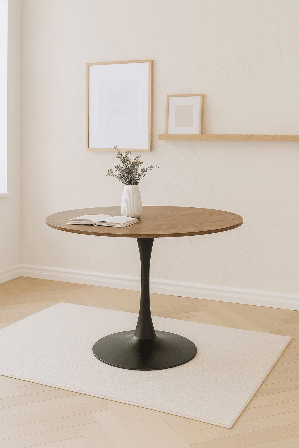 Mesa Tulip Madera Negro
