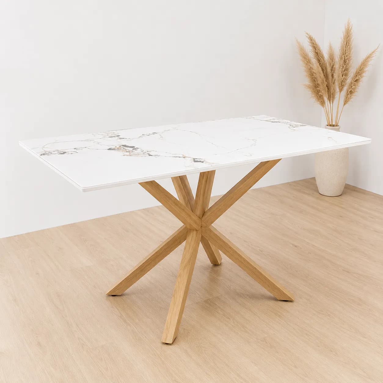 Mesa Rectangular Warwick Stone Wood