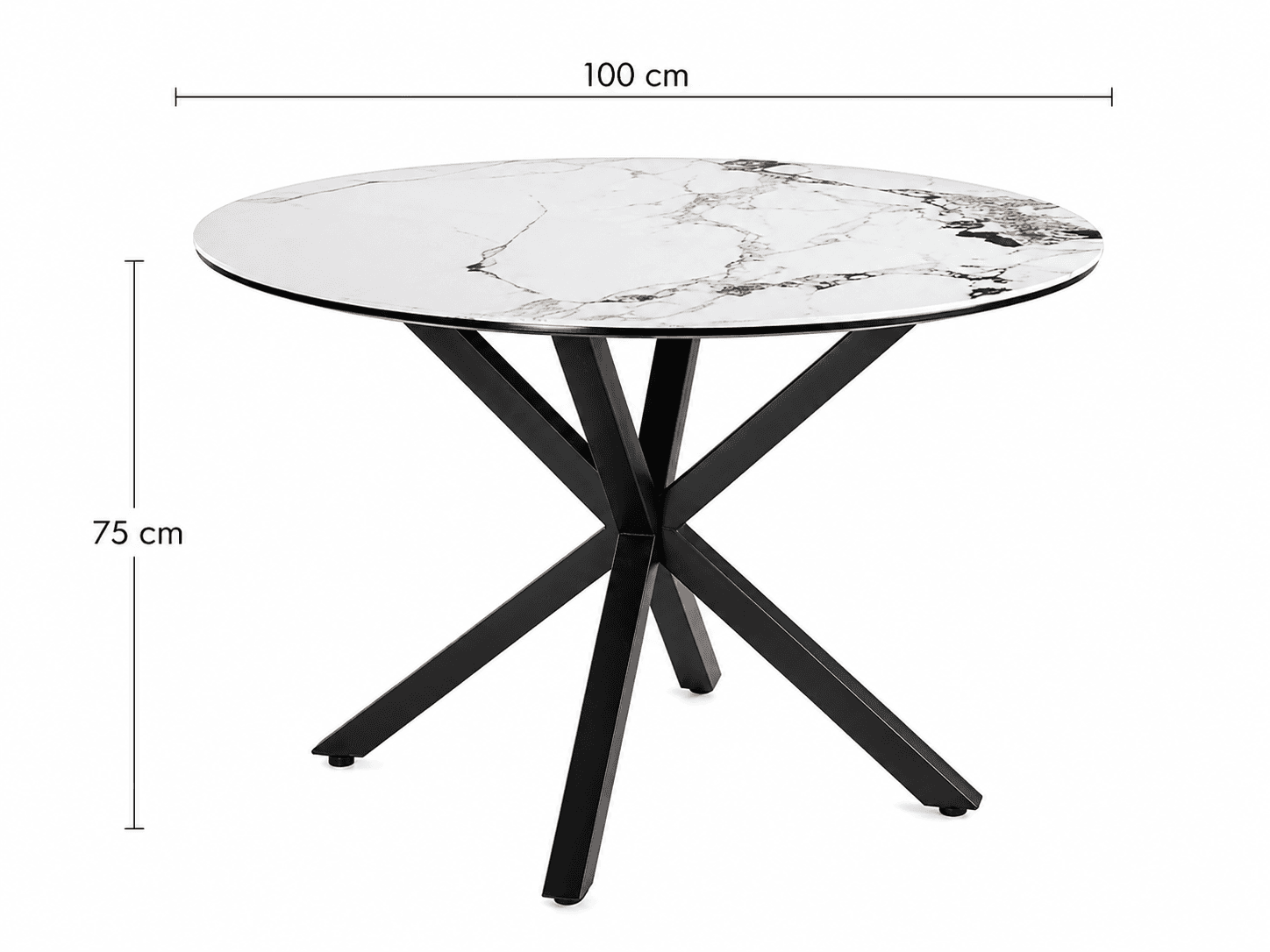 Mesa Warwick Redonda Stone Black