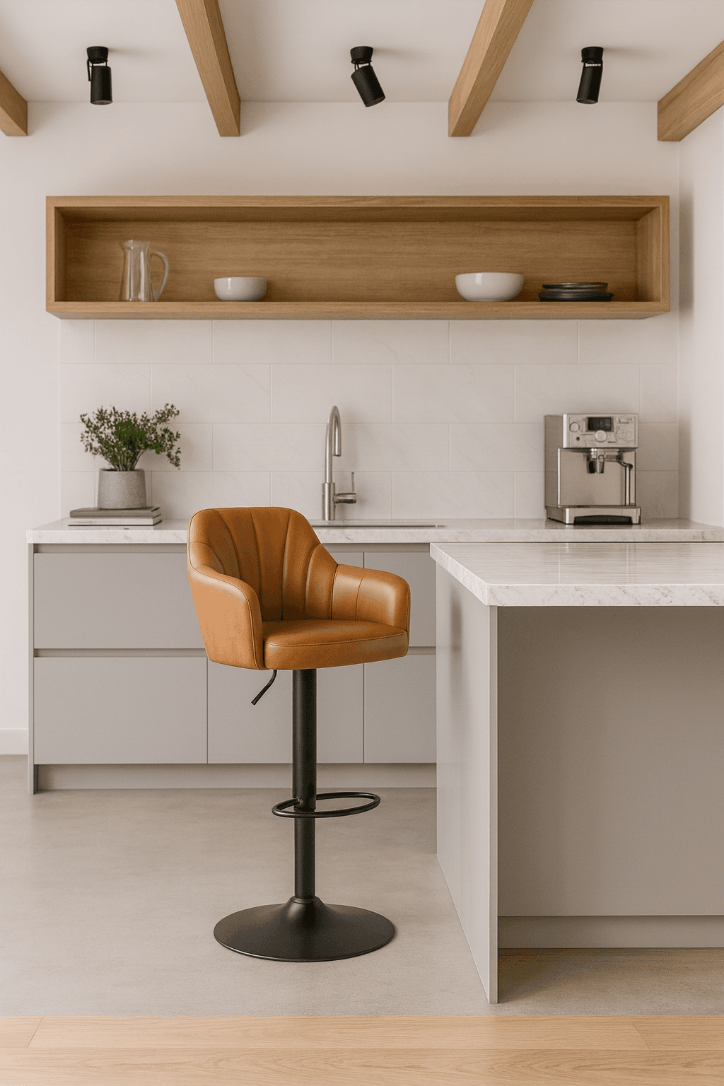 Taburete Regulable Cook Black
