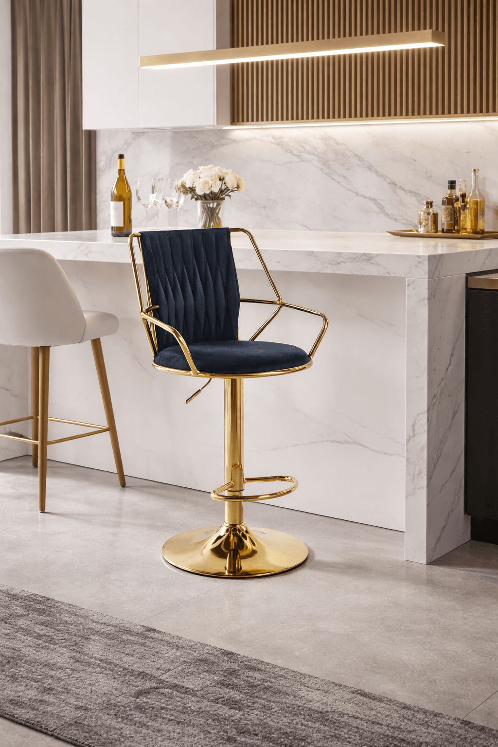 Taburete Aura Gold