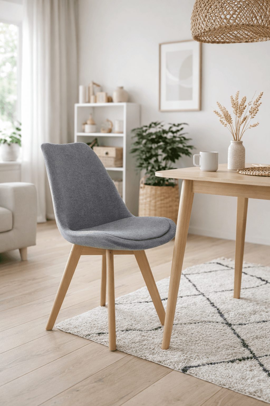 Silla Tulip Lino