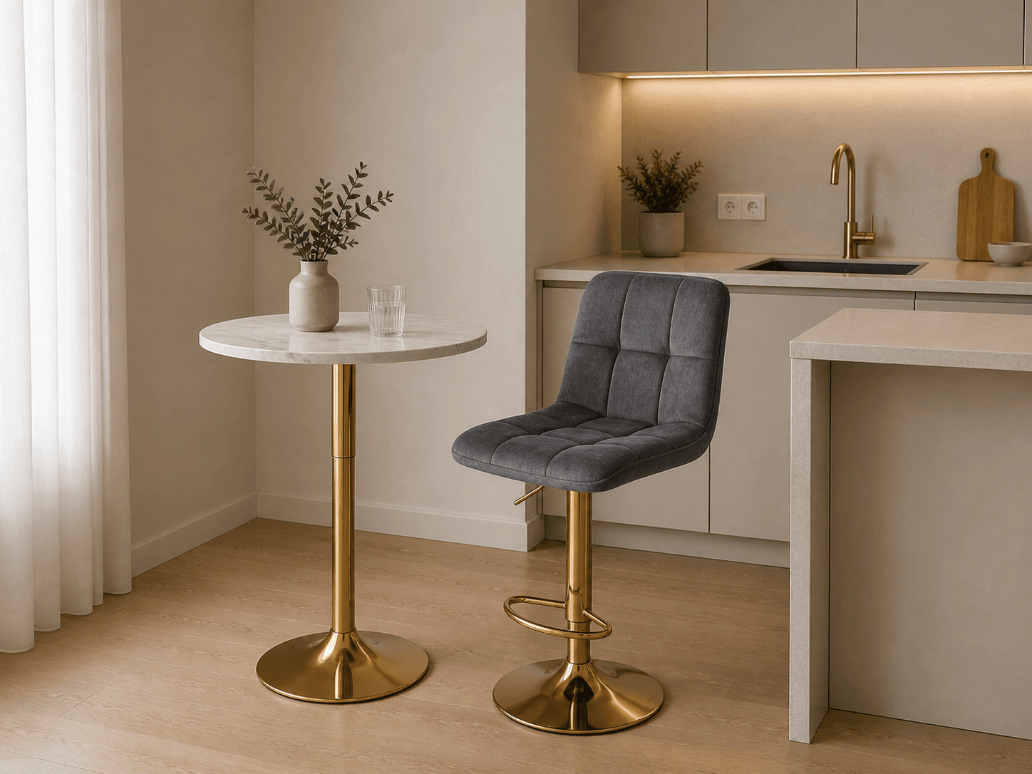 Mesa Tulip Bar Gold