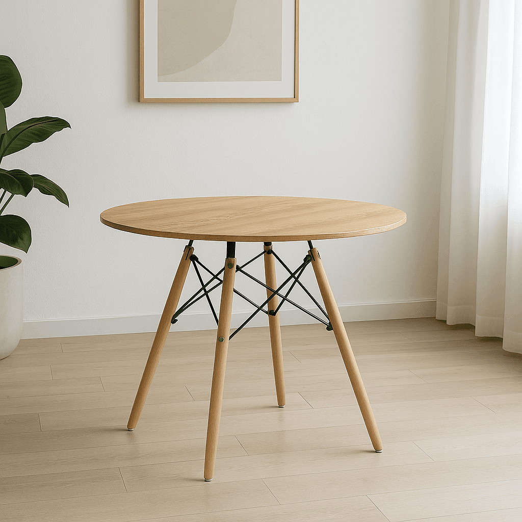 Mesa Redonda Eames Wood
