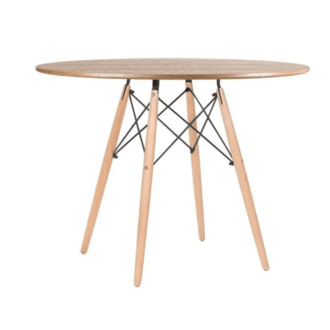 Mesa Redonda Eames Wood