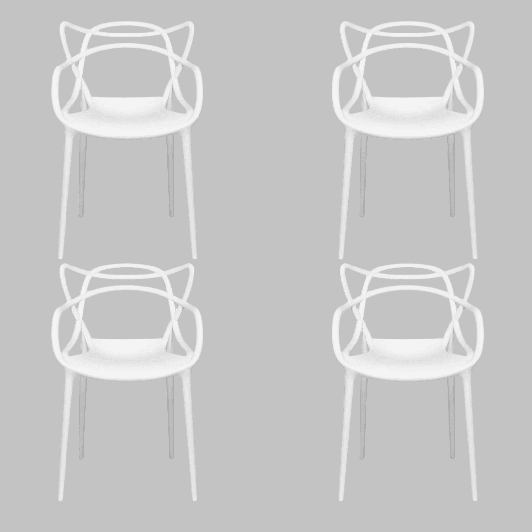 Pack x4 Silla Master Chair
