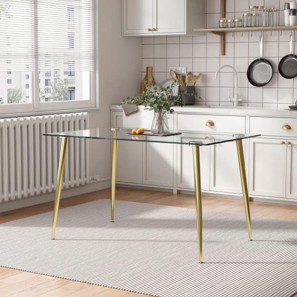 Mesa Lyon Rectangular Gold