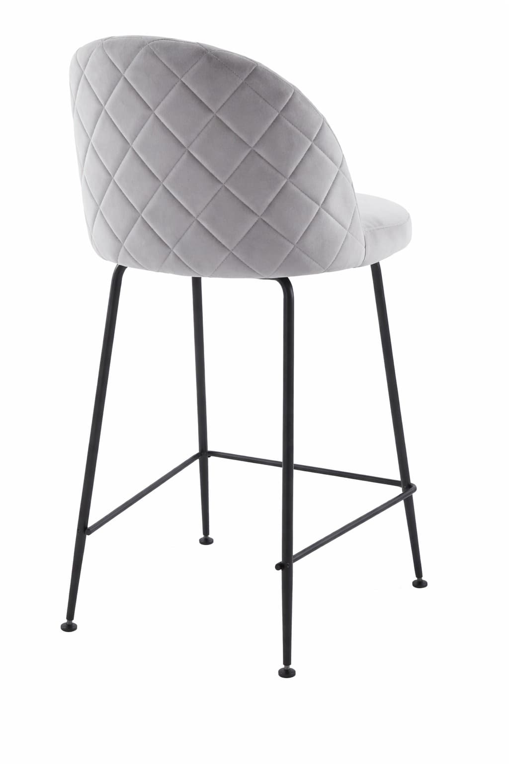 Taburete Tokio Felpa Black