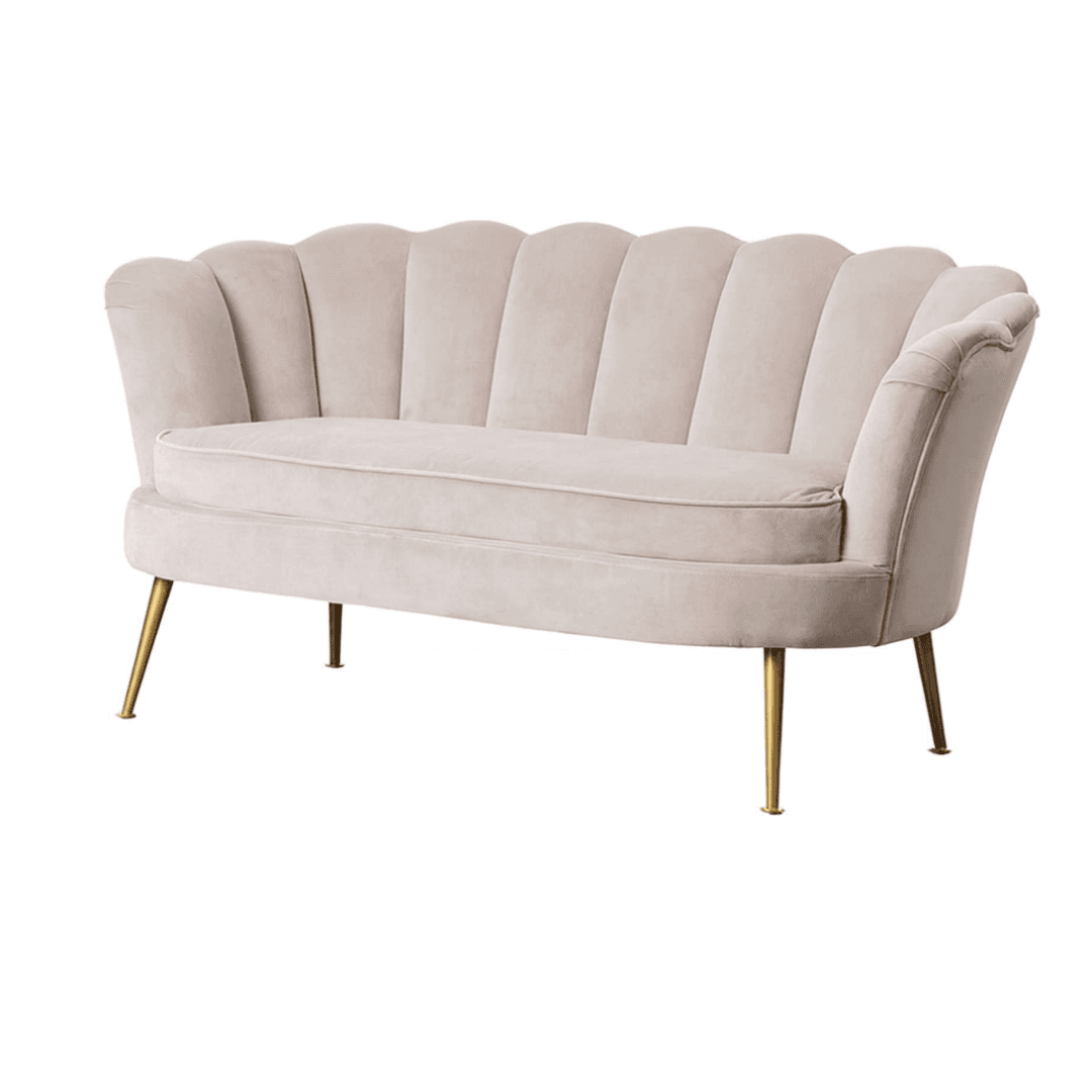 Sofa Corona 3 puestos Beige