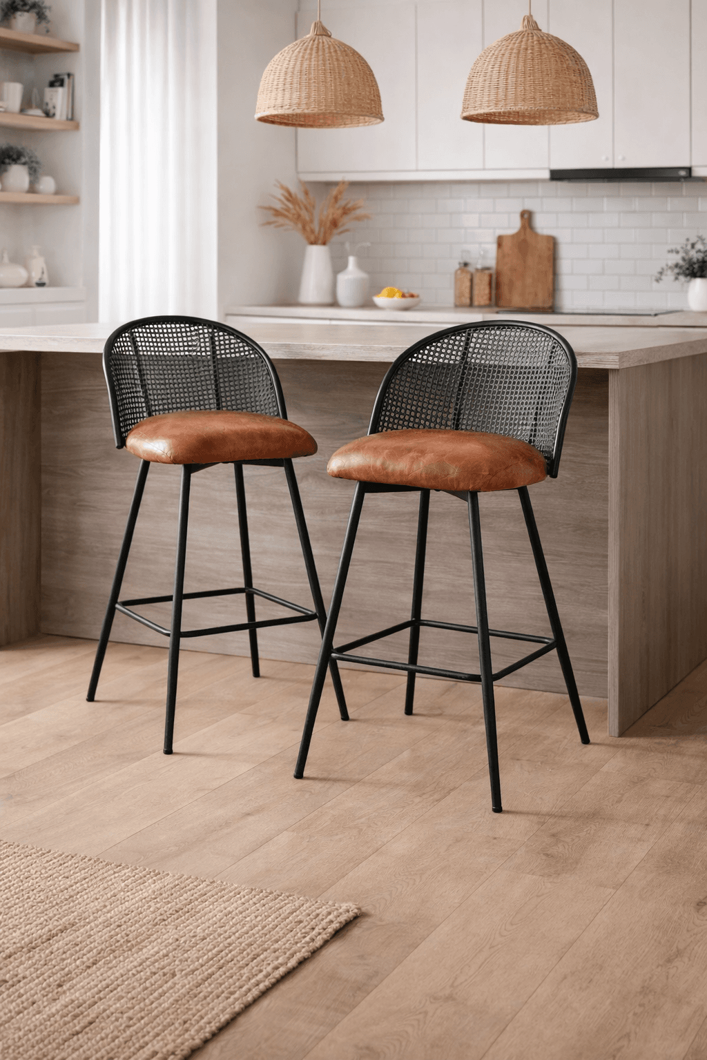 Pack 2 Taburetes Tokio 360 Rattan