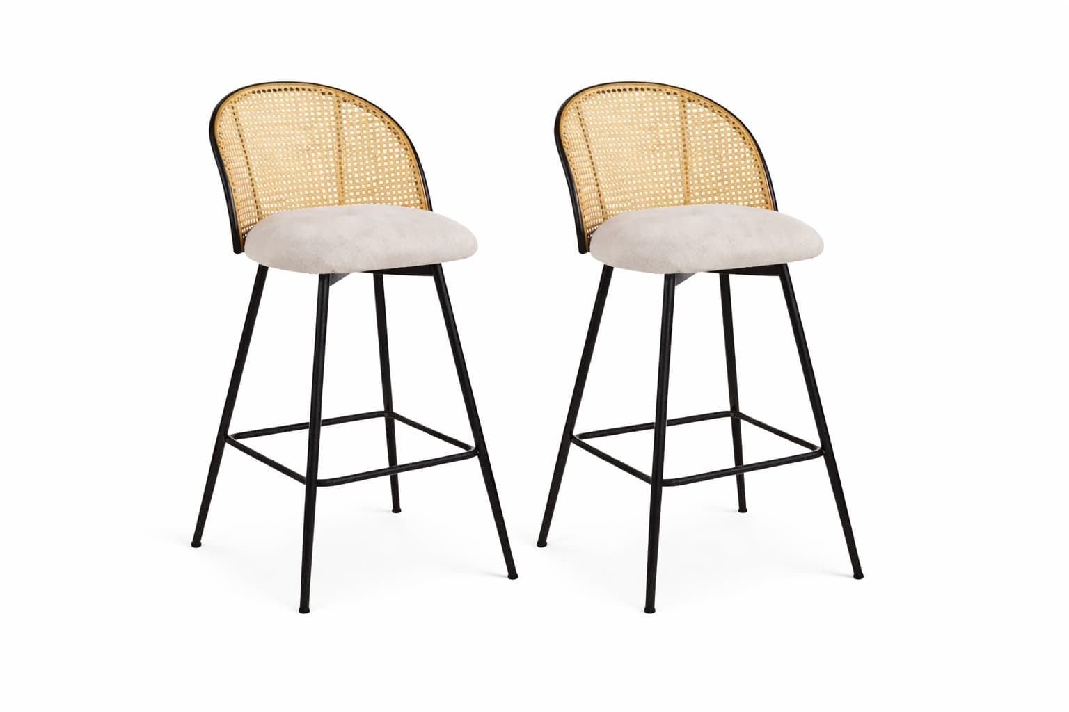 Pack 2 Taburetes Tokio 360 Rattan