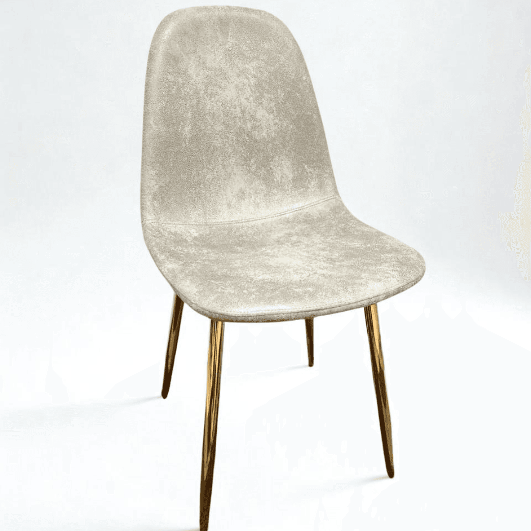 Sillas Milano PU Gold