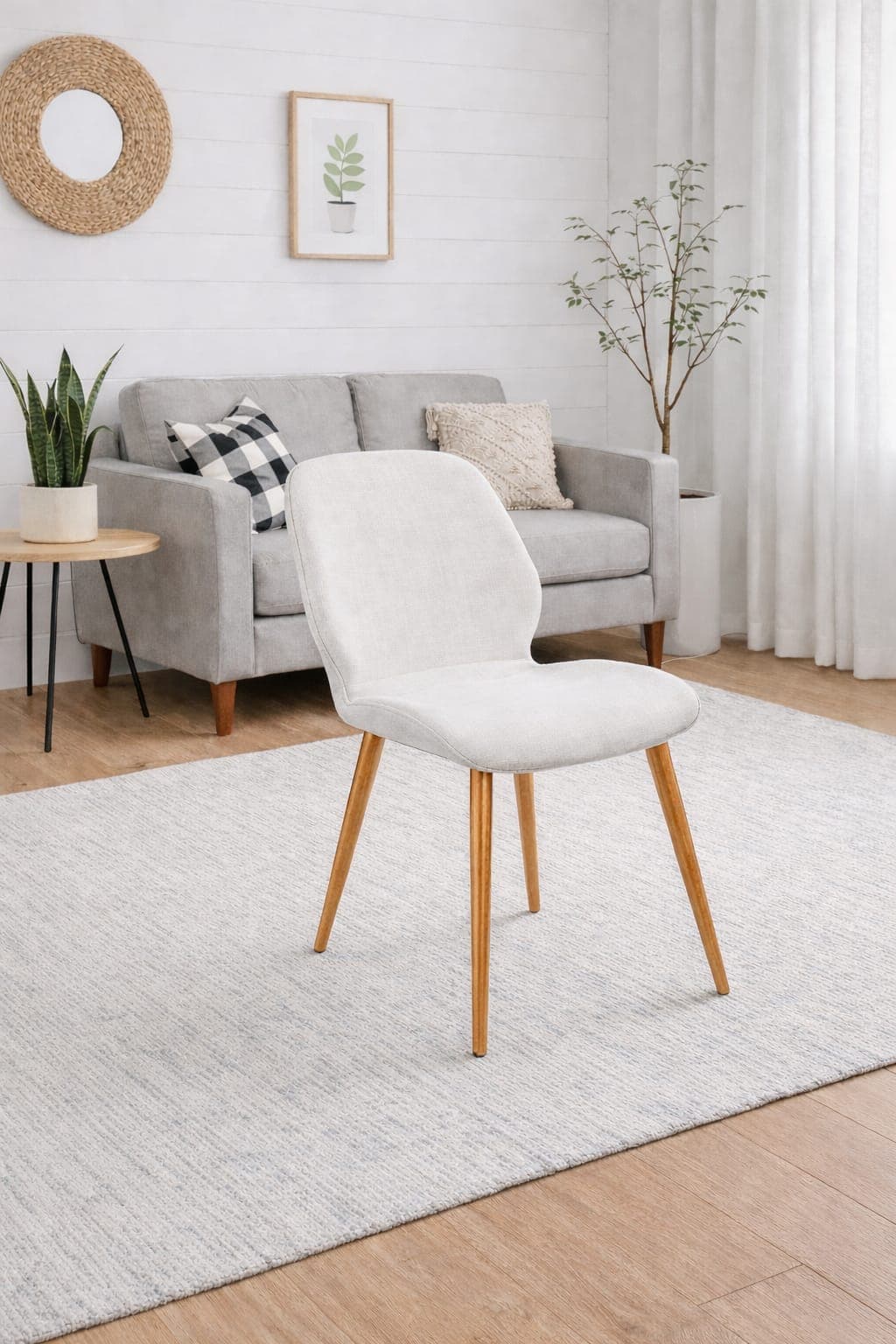Silla Mariposa Pro lino Wood