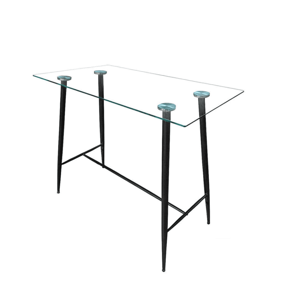 Mesa Rectangular Lyon Bar Vidrio