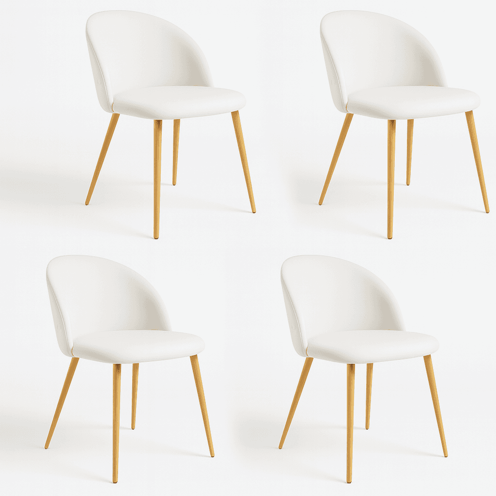 Packs 4 Sillas Tokio Lino Wood