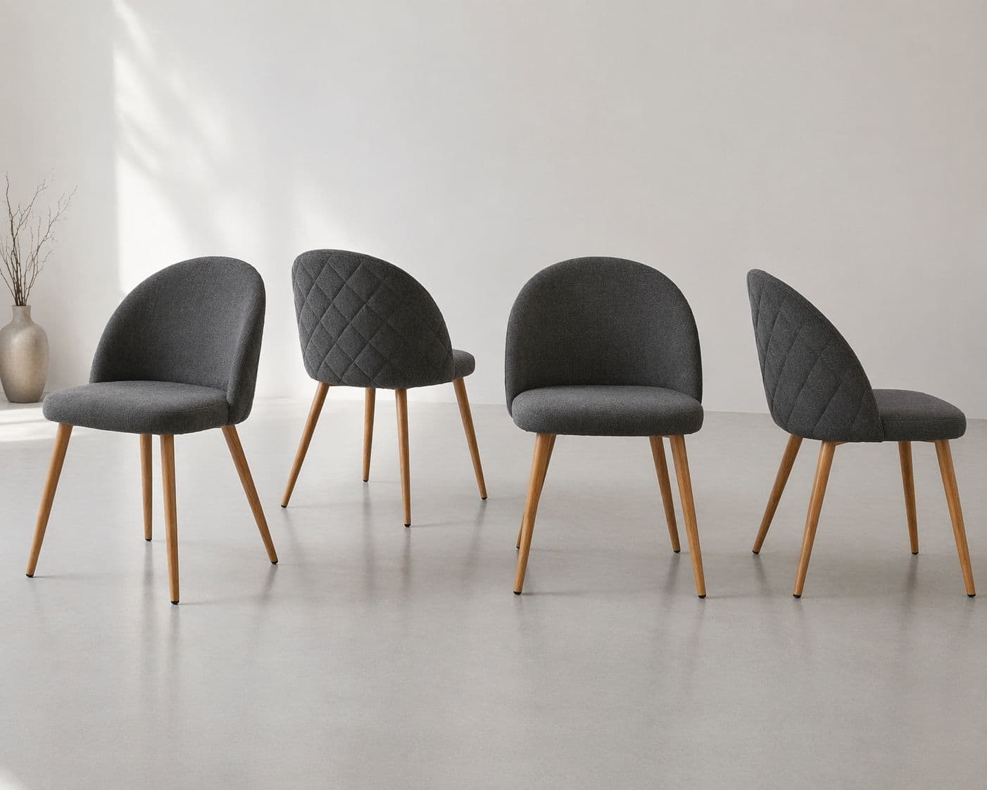 Set de 4 Sillas Tokio Lino Arpi Wood