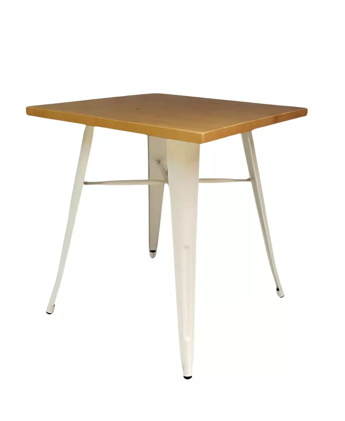 Mesa Tolix con Cubierta de Madera
