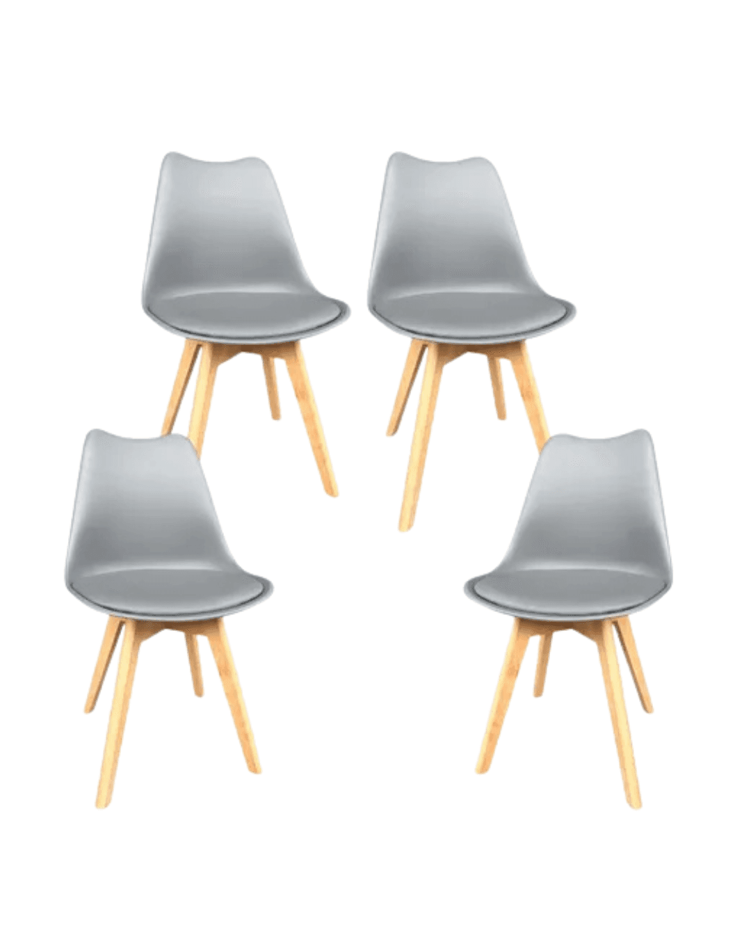 Pack x4 Sillas Tulip