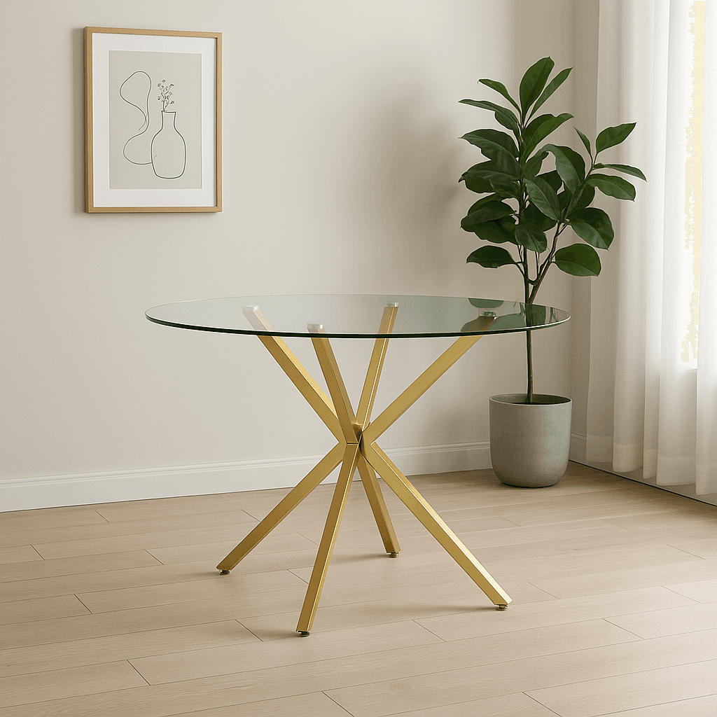 Mesa Redonda Warwick Gold