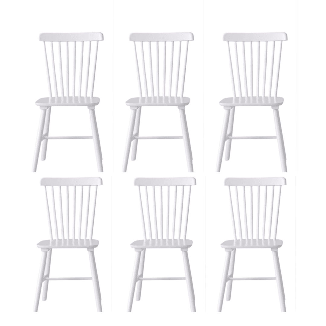 Pack x6 Sillas Windsor Madera