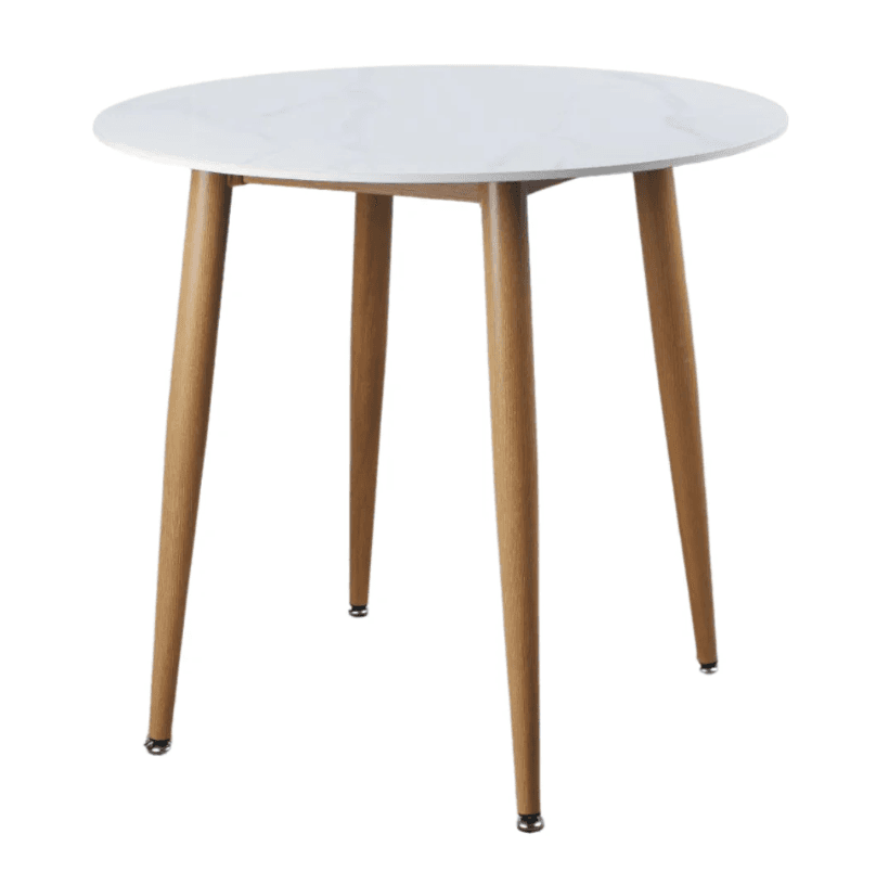 Mesa Redonda Cuarzo Calacatta (100cm)