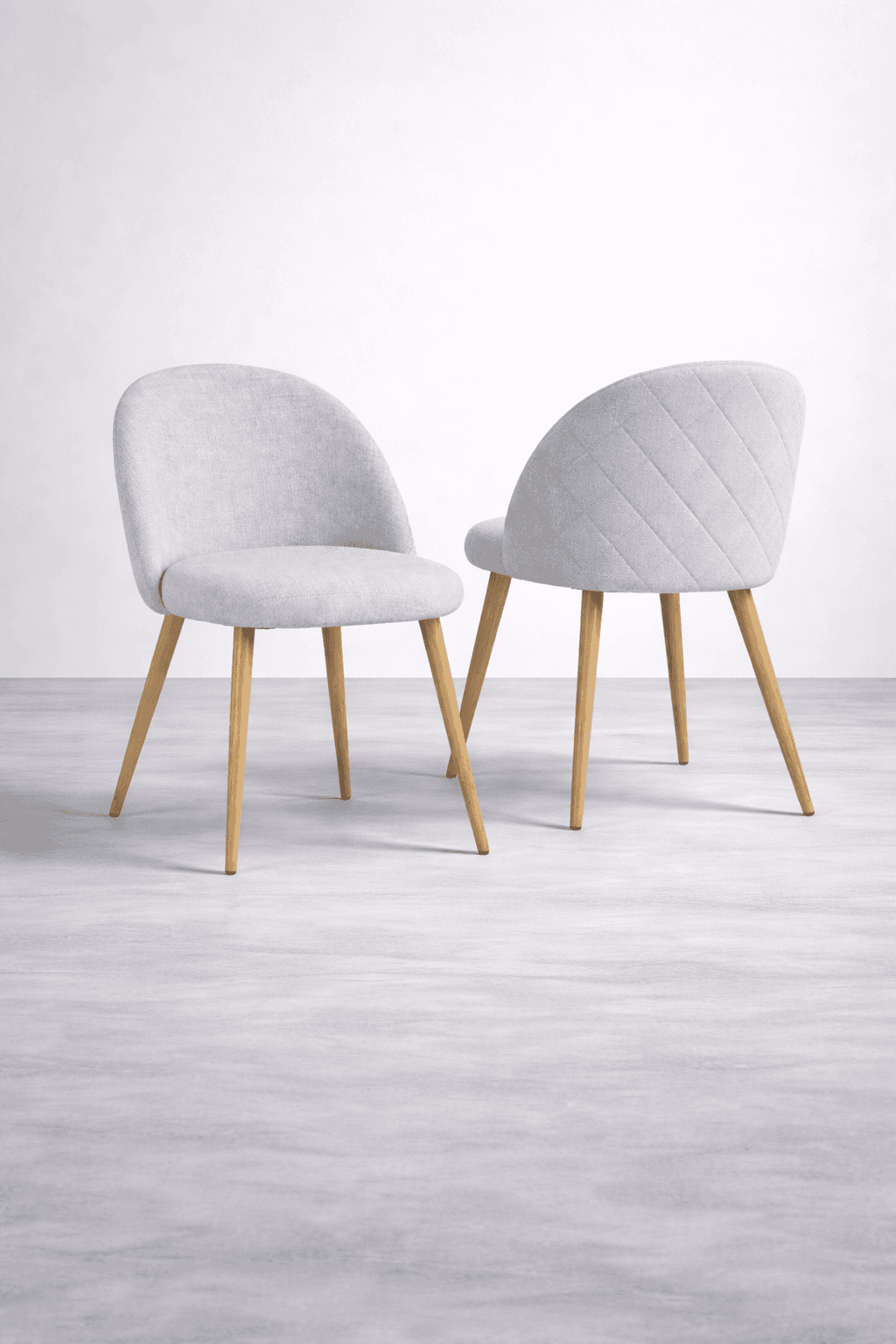 Set de 2 Sillas Tokio Lino Arpi Wood