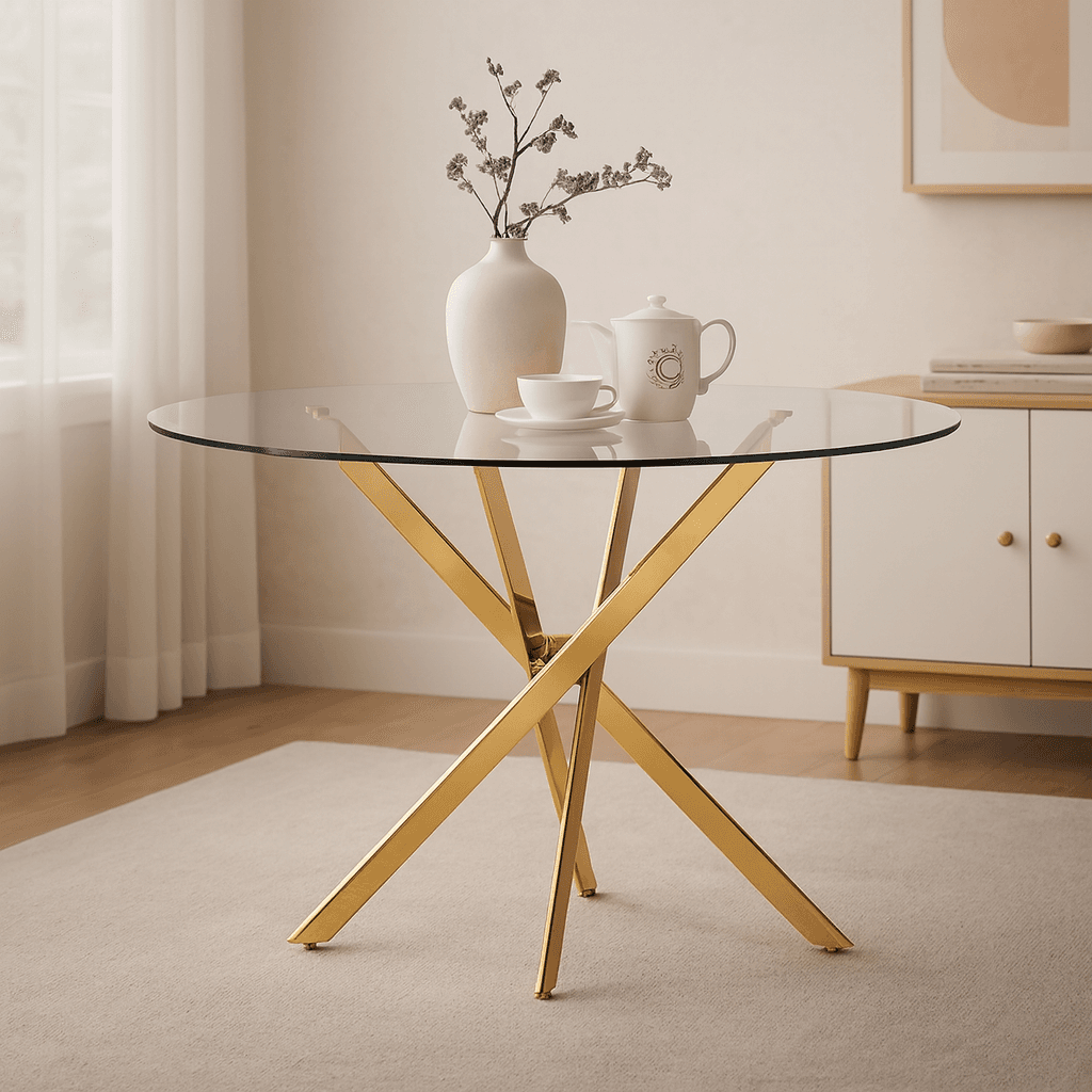 Mesa Dubai Redonda Gold