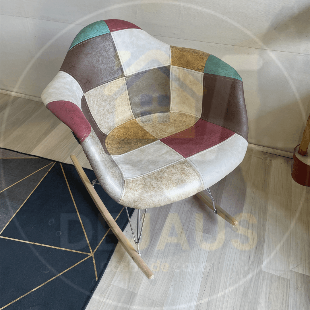 Mecedora Patchwork Davinci
