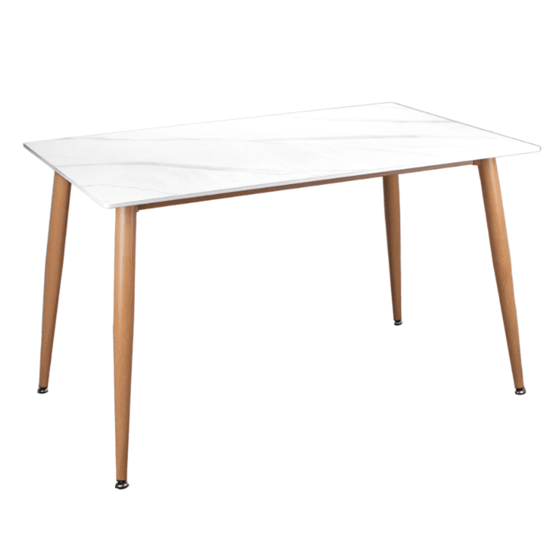 Mesa Rectangular Cuarzo Calacatta