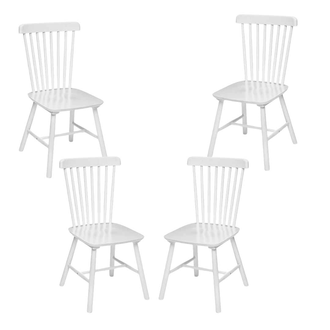 Pack x4 Sillas Windsor Madera