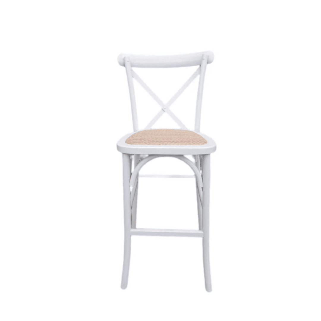 Taburete Crossback Madera