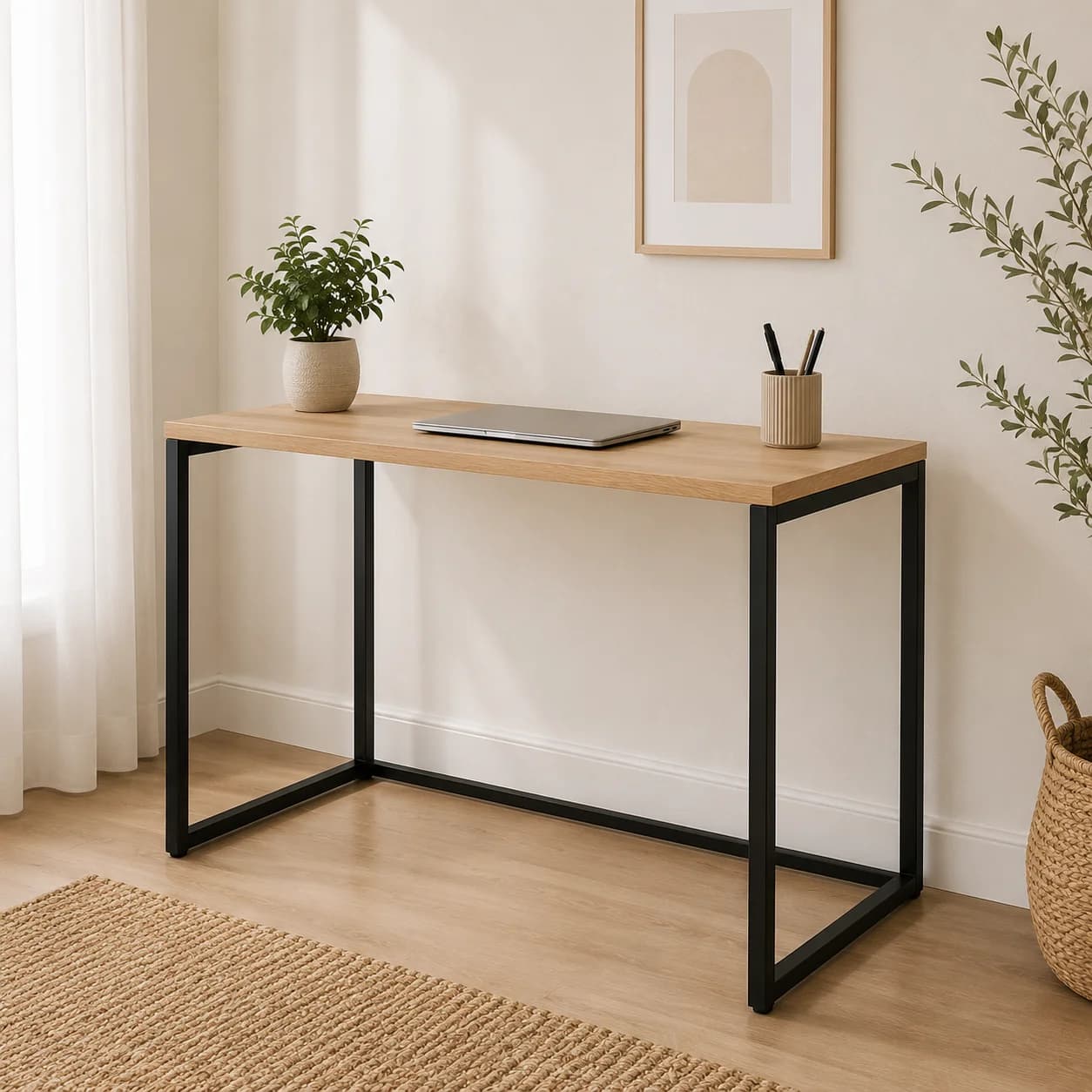Escritorio Valladolid Wood Black