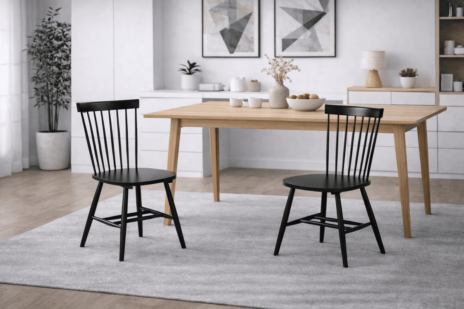 Pack 2 Sillas Windsor Madera