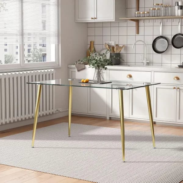 Mesa Lyon Rectangular Gold