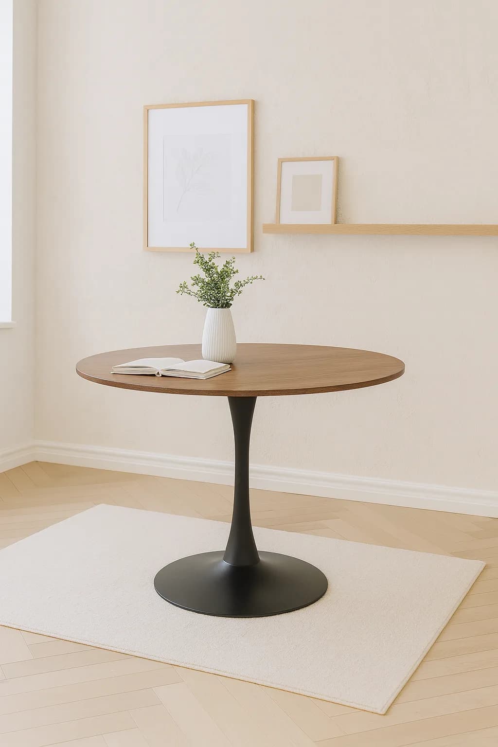 Mesa Tulip Madera Negro