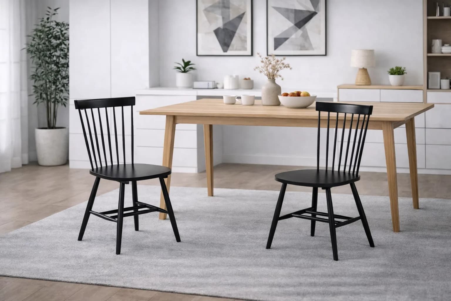 Set de 2 Sillas Windsor Madera