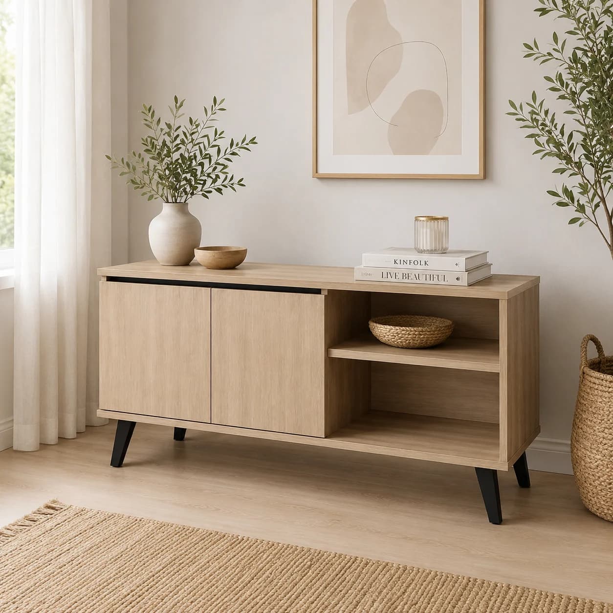 Rack Narvik Bajo Madera Wood