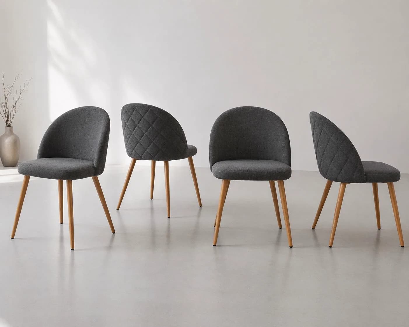 Set de 4 Sillas Tokio Lino Arpi Wood