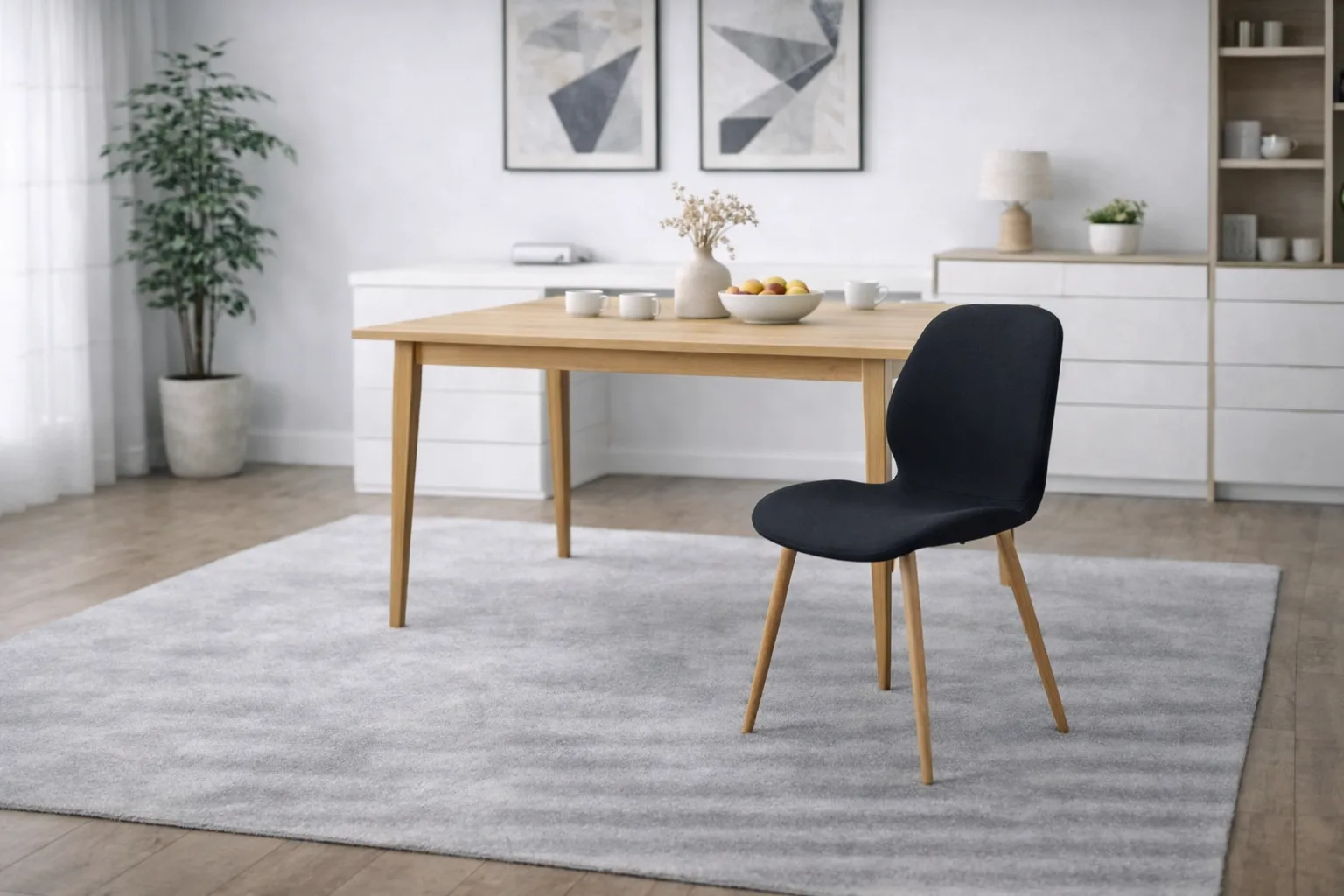 Silla Mariposa Pro lino Wood