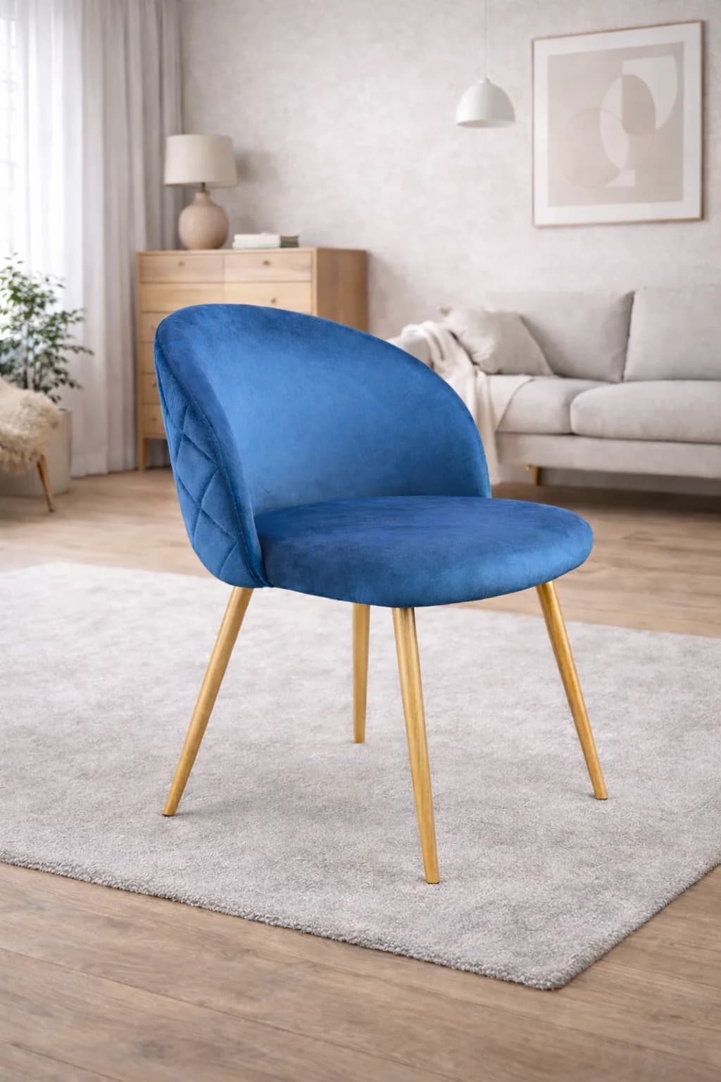Silla Tokio Felpa Wood