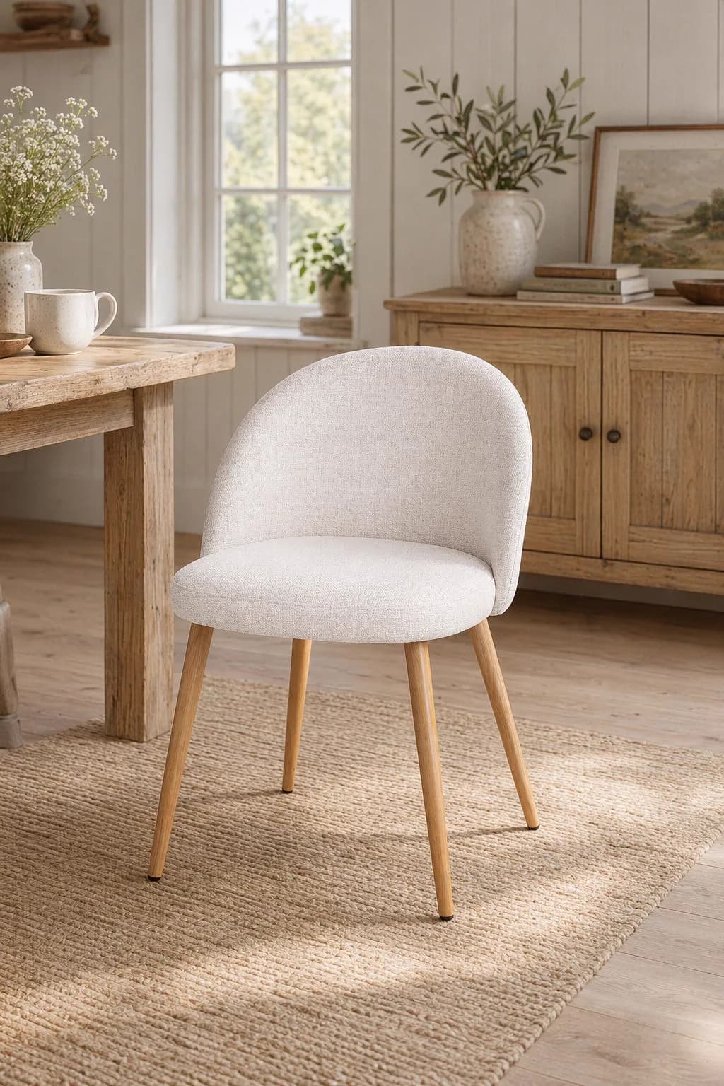 Silla Tokio Lino Arpi Wood