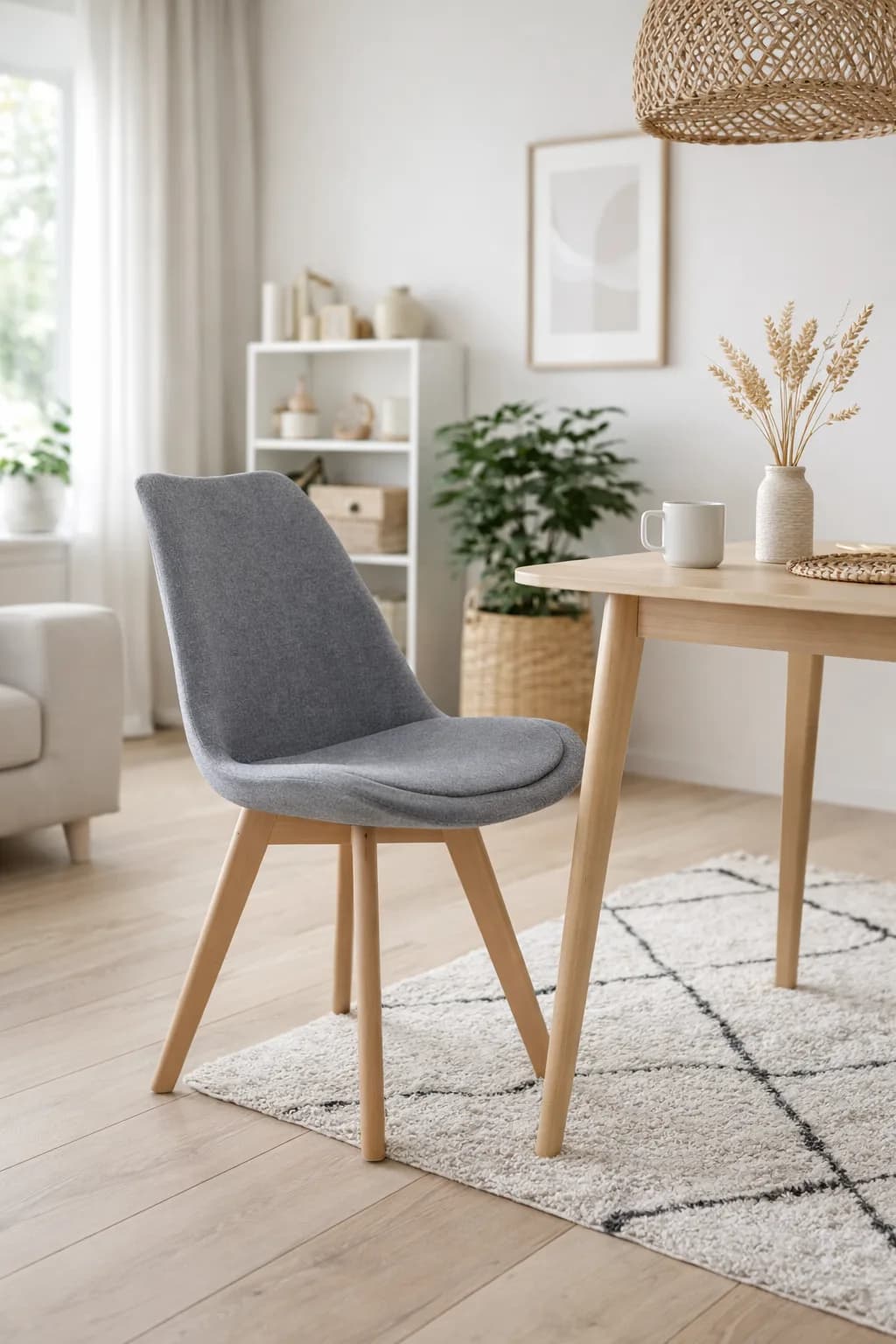 Silla Tulip Lino
