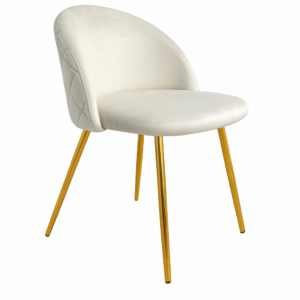 Silla Tokio Felpa Gold