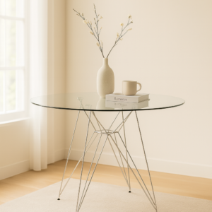 Mesa de Vidrio Silver