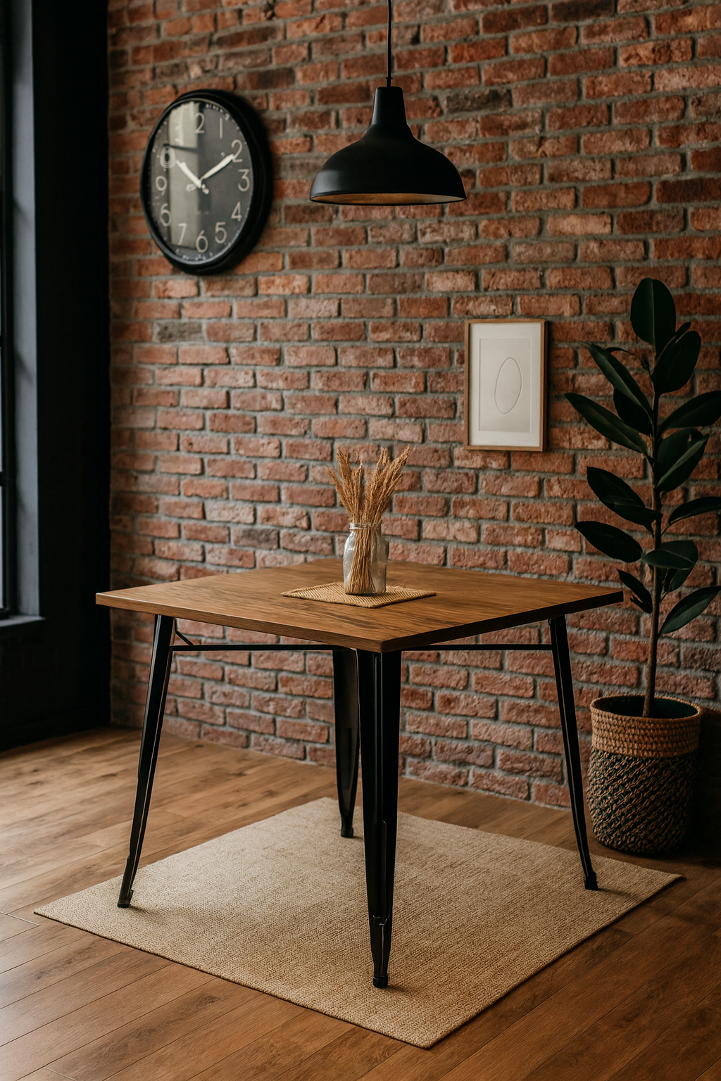 Mesa Tolix con Cubierta de Madera - Imagen 7