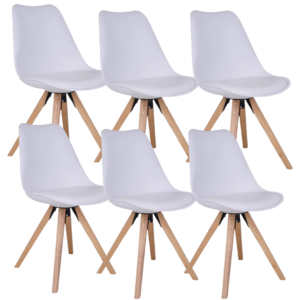 Pack x6 Sillas Tulip Nord