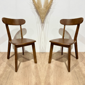 Pack x2 Silla Fresno de Madera