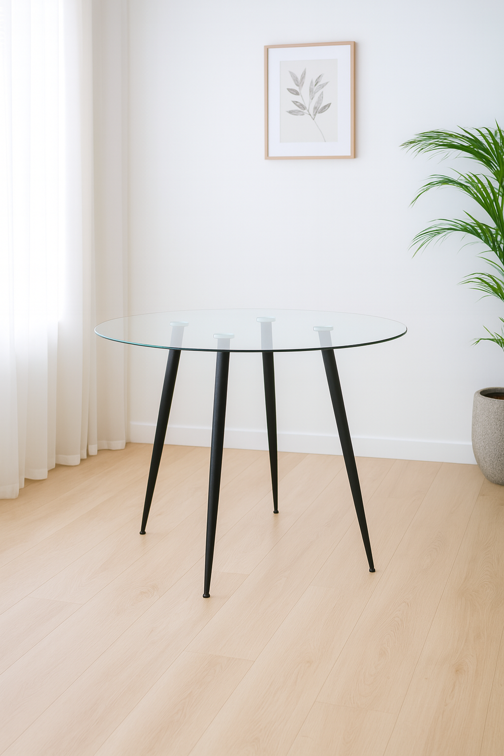 Mesa Redonda Lyon Black