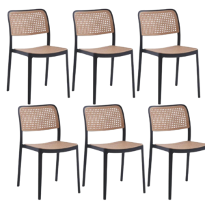 Pack X6 Sillas de Terraza Sao Paulo