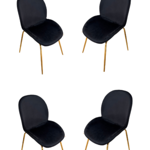 Pack de 4 Silla Beetle Gold - Comodores